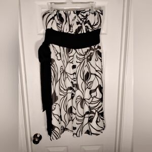 Ann Taylor Silk Strapless Dress